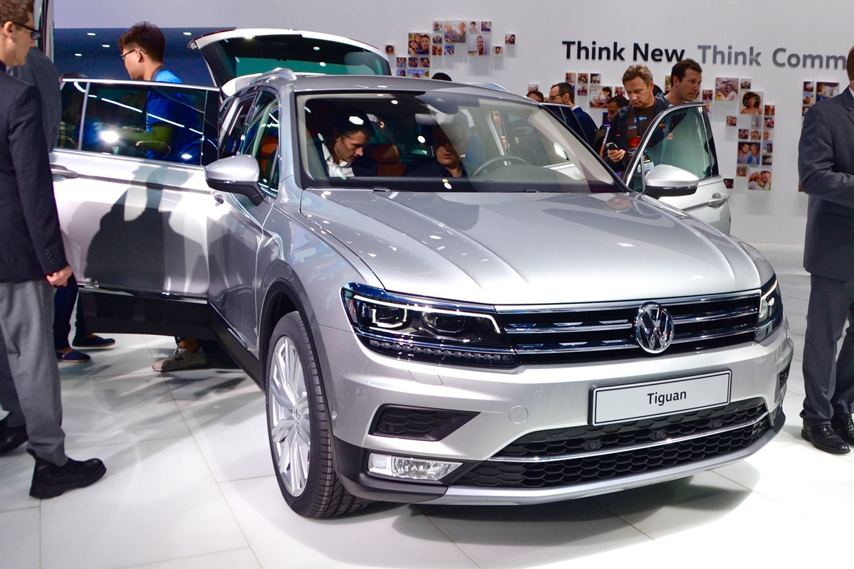 大眾對途觀進行重新設計